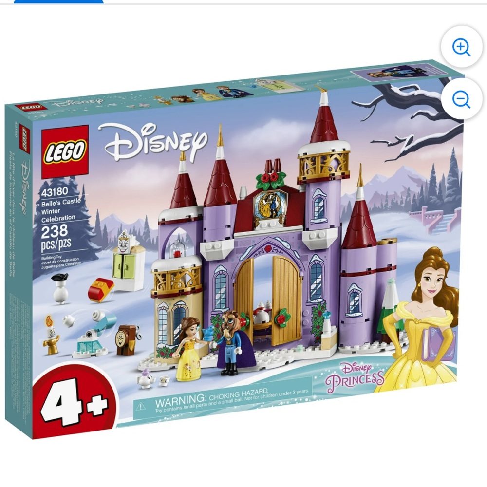 Disney Lego 43180 Belle’s Winter Castle Celebration - Picture 11 of 11